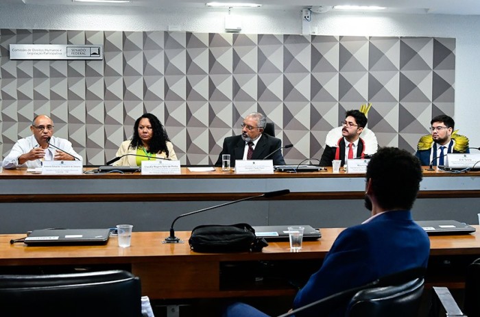 Marco temporal é inconstitucional, defendem debatedores na CDH