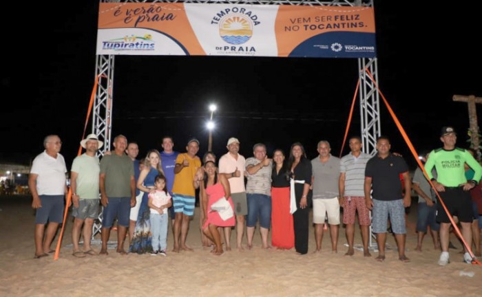 Governador Wanderlei Barbosa lança oficialmente Temporada 2023 da Praia da Raposa em Tupiratins