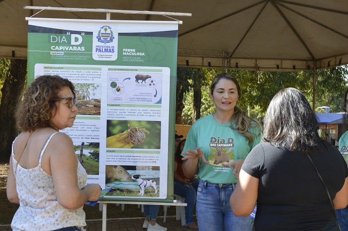 Parque Cesamar recebeu “Dia D das Capivaras” neste sábado, 15