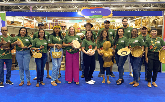 Com apoio do Governo do Tocantins, artesãos e entidades comemoram sucesso de vendas do artesanato tocantinense na Fenearte 2023