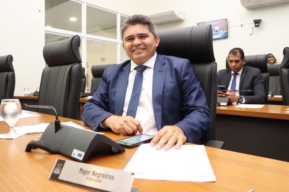 Vereador Major Negreiros comenta sua atuação no primeiro semestre legislativo e fala das perspectivas para o segundo