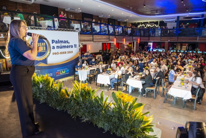 Educação de Palmas divulga ações Pró-Ideb 2023 para mais de 400 educadores