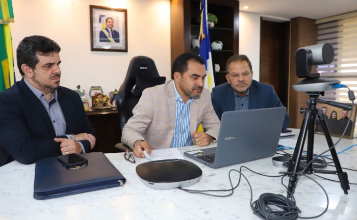 Governador Wanderlei Barbosa assegura em reunião com o ministro Rui Costa investimento de R$ 493 milhões para rodovia que liga Paranã à divisa de Goiás 