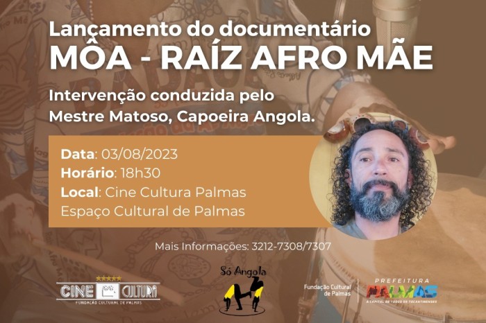 'Môa, Raíz Afro Mãe' é destaque no Cine Cultura em Palmas