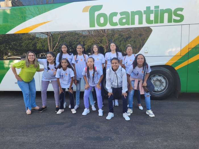 Alunos atletas palmenses partem rumo a competições de modalidades coletivas dos Jet’s