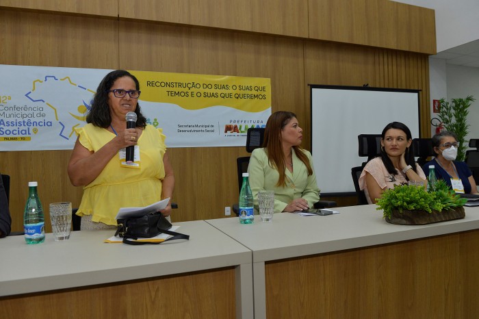 Conferência Municipal de Assistência Social reúne comunidade e profissionais da área em Palmas