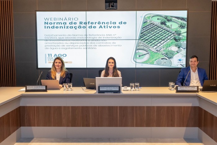 Agência realiza webinário para explicar os aspectos da norma de referência sobre indenização de ativos