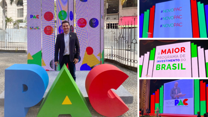 No Rio de Janeiro, ministro do Turismo participa de lançamento do Novo PAC