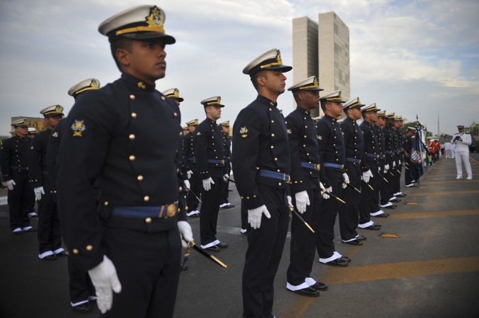 Desfiles de 7 de setembro vieram criar o imaginário de força