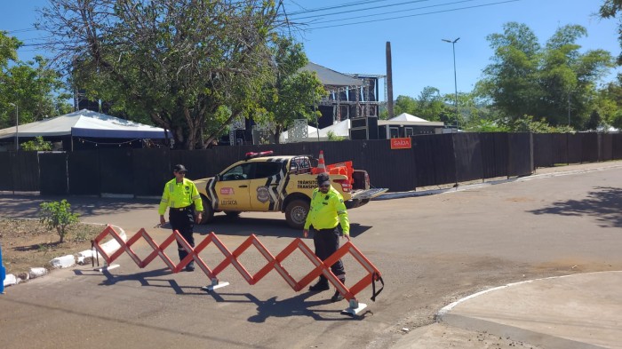 Sesmu garante segurança aos condutores e pedestres durante Festival Gastronômico de Tuaquaruçu