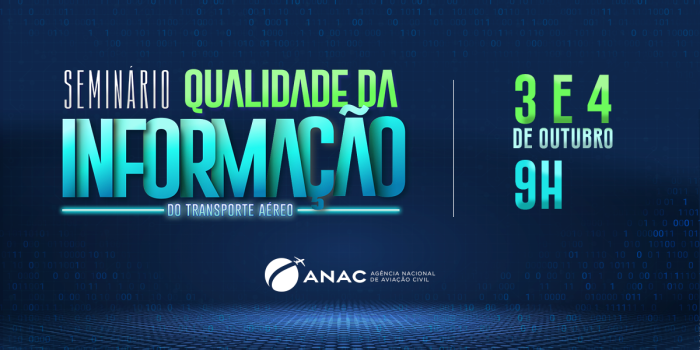 ANAC convida setor para debater qualidade dos dados de transporte aéreo enviados à Agência