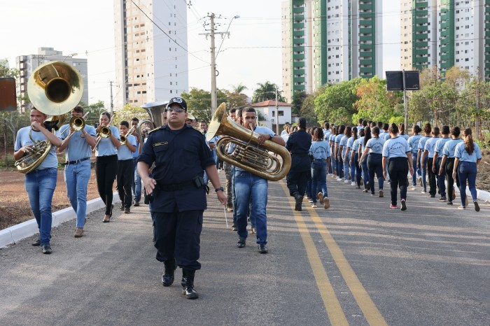 Programa de inicialização musical da Guarda Metropolitana transforma vida de jovens palmenses
