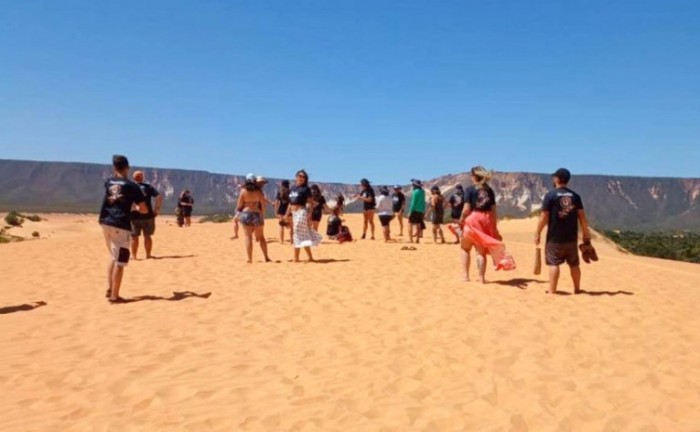 Dunas do Parque Estadual do Jalapão receberam cerca de 1,4 mil visitantes no feriado da Independência 