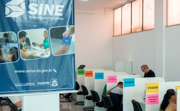 Sine Tocantins divulga 721 vagas de emprego nesta quarta-feira, 26