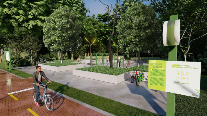 Avança execução do novo circuito do Parque Cesamar